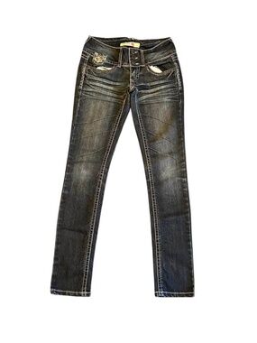 Juniors Size 3 1ST KISS Denim Skinny Jeans